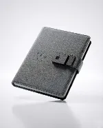 Thumb lock Smart power bank notebook organizer 