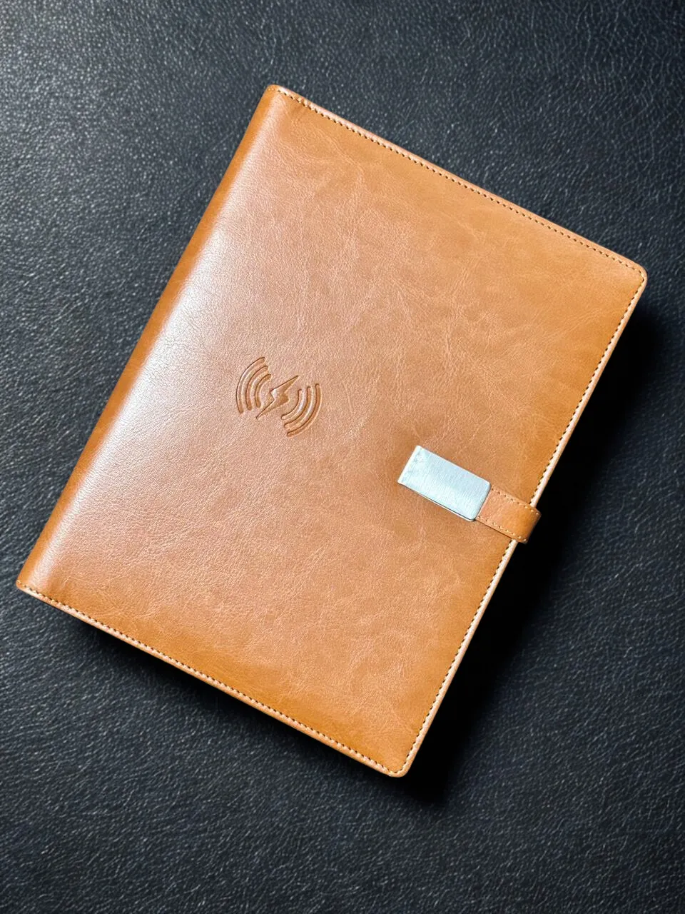   Smart power bank notebook organizer 