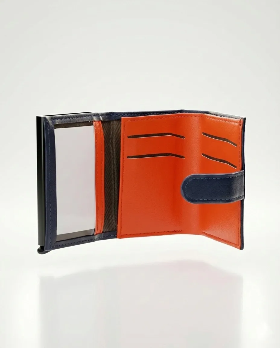 "Well U" bi-fold men's wallet 