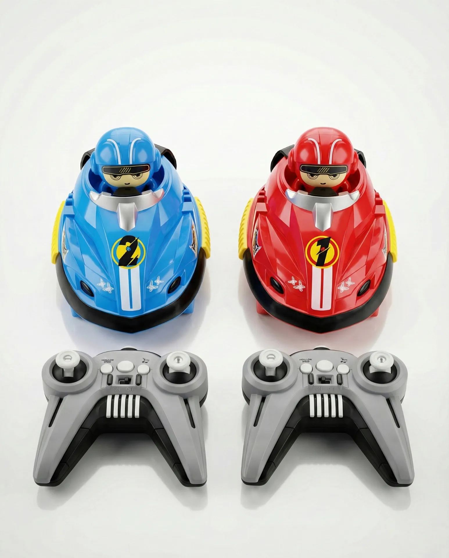  "ToyBoi" Go-Kart Remote-Controlled Bumper Car Set 