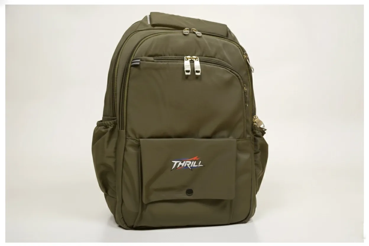 "THRILL" branded casual backpack 