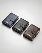 "Well U" bi-fold men's wallet 